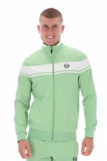 Damarindo Track Jacket | Maritime Blue/ White/ Fern Green