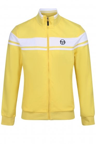 Damarindo Track Top | Lemon Drop/White