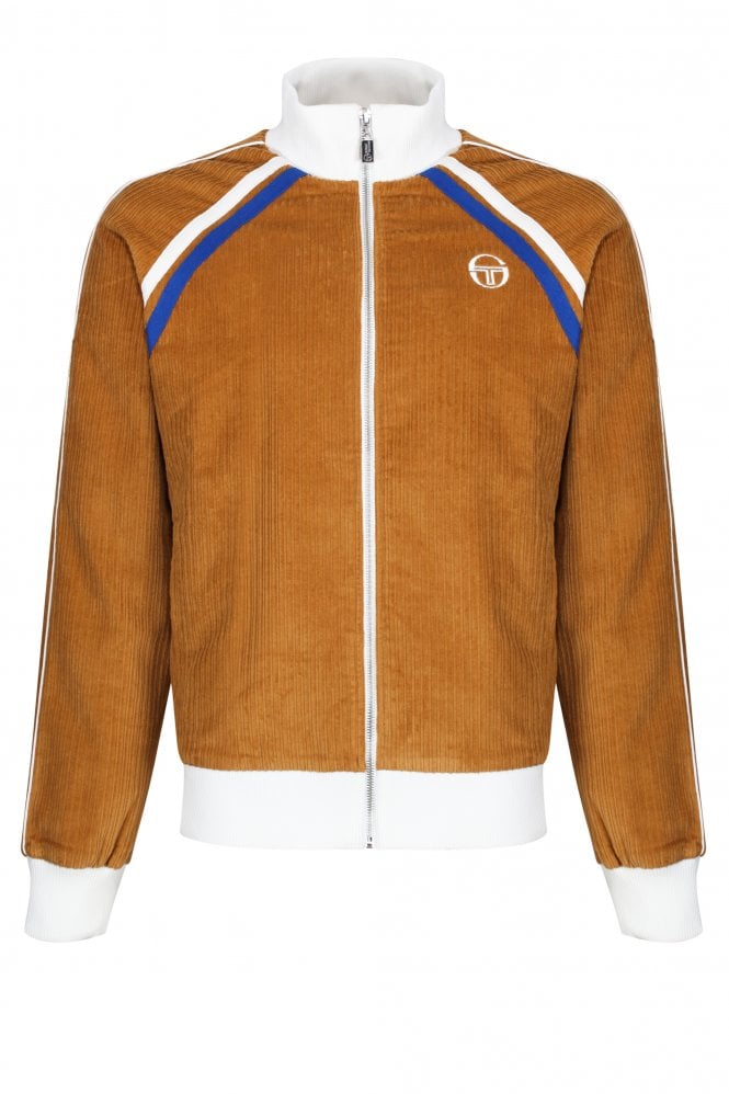 SERGIO TACCHINI Dario Corduroy Track Jacket | Sand