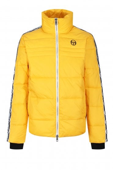Davao Men's Winter Puffer Jacket | Saffron Yellow