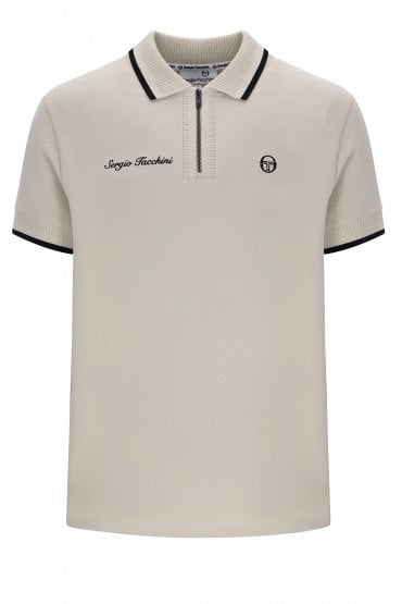 DAVIDE 1/4 ZIP SHORT SLEEVE POLO SHIRT | PEYTON