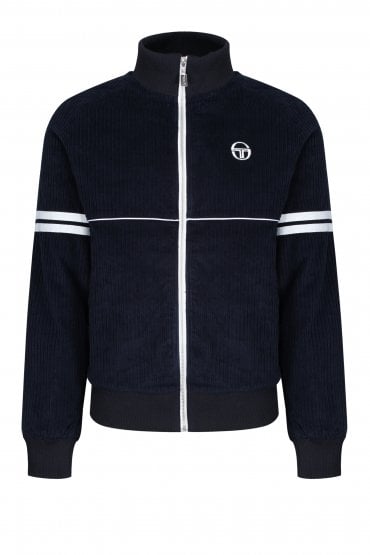 Donato Corduroy Track Jacket | Navy