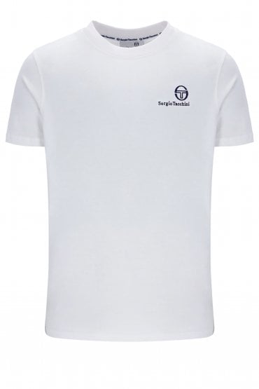 FELTON CREW NECK SHORT SLEEVE T-SHIRT | WHITE