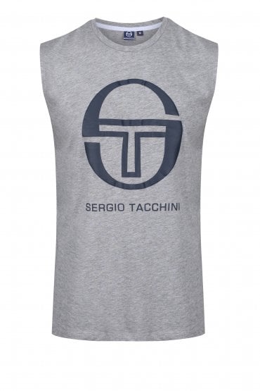 Follow Tank Top | Grey Marl/Navy