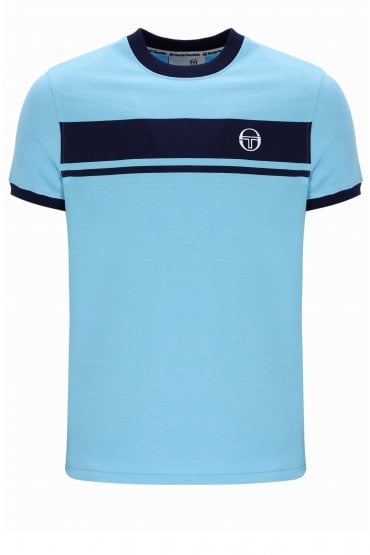 Master Tee Mens Crew Neck Short Sleeve T-Shirt / Baltic Blue