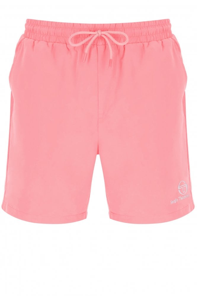 SERGIO TACCHINI New Orion Mens Shorts | Geranium Pink/White