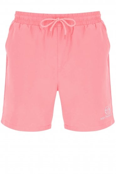 New Orion Mens Shorts | Geranium Pink/White