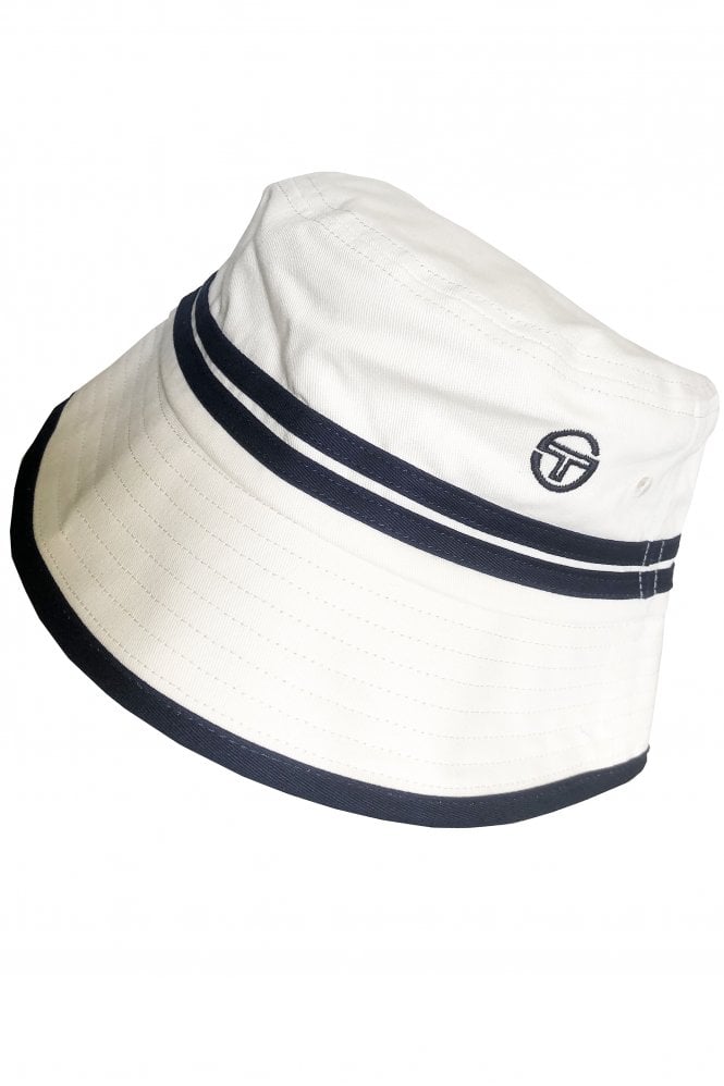 SERGIO TACCHINI Newton Bucket Hat | Gardenia Sandshell / Maritime Blue
