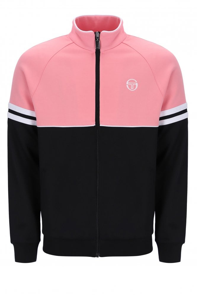 SERGIO TACCHINI Orion Track Jacket | Geranium Pink / Black / White