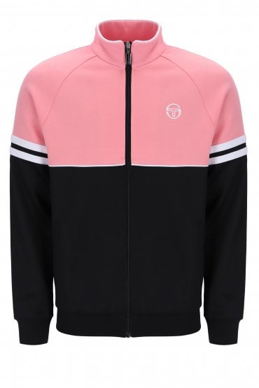 Orion Track Jacket | Geranium Pink / Black / White