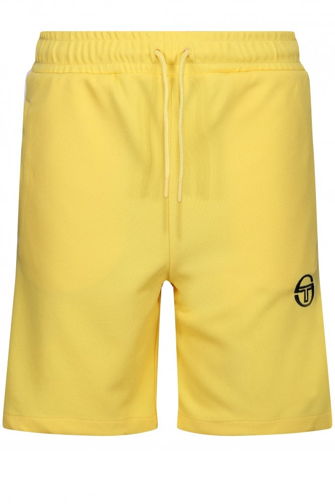 SERGIO TACCHINI Pietrapertosa Mens Sweat Shorts - Lemon Drop/White