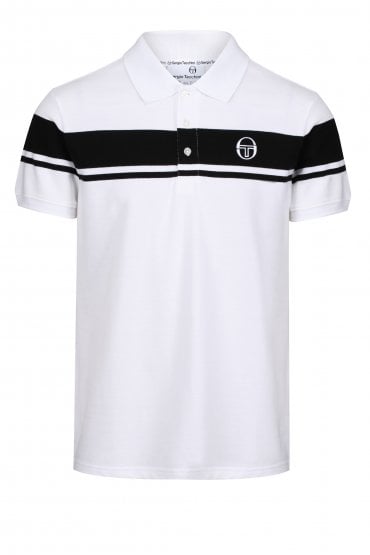 Young Line Polo Shirt Archivio | White/Black