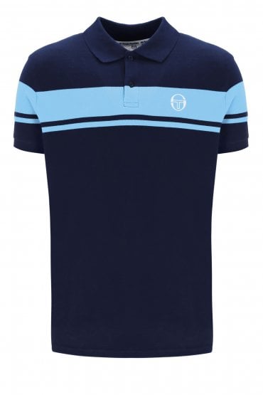 Young Line Polo Shirt | Maritime Blue Baltic Sea