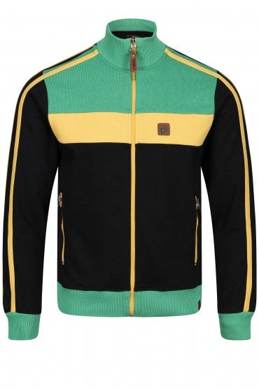 Twin Stripe Retro Track Jacket | Jamaica