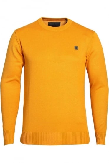 Crawley Crew Neck Sweater Artisan Gold