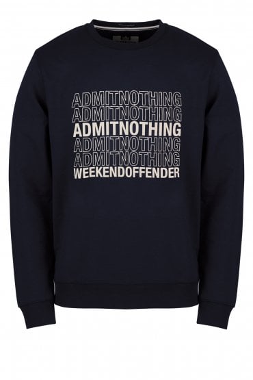Admit Nothing Sweatshirt | Navy