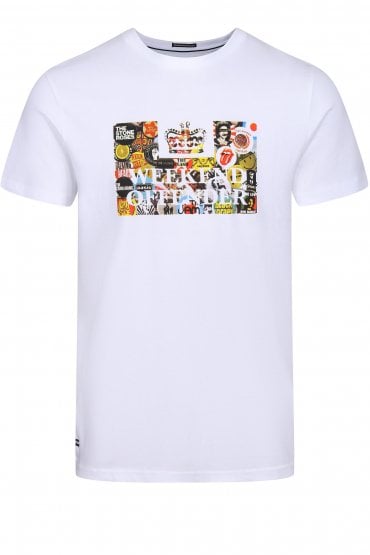 Badges T-Shirt | White