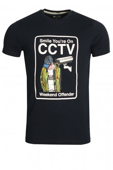 CCTV T-Shirt | Navy