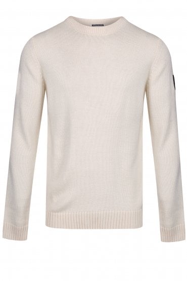 Fercho Crew Neck Sweater | Winter White