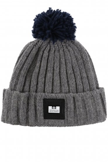 Gerdai Bobble Hat | Steel
