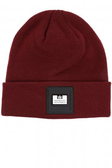 Holyfield Beanie Hat | Burgundy
