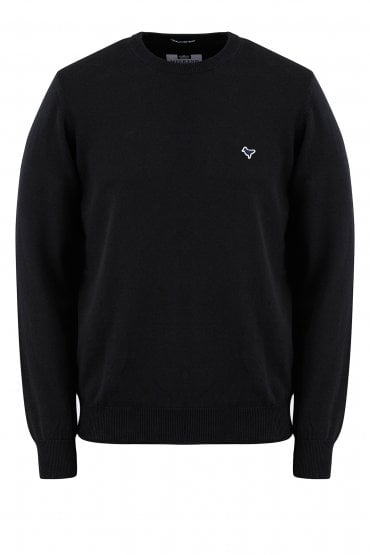Napoli AW20 Crew Neck Jumper | Black