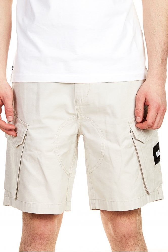 WEEKEND OFFENDER New Jersey Cargo Shorts | Plaster