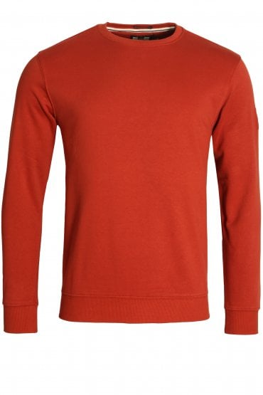 Olivares Crew Neck Sweatshirt | Rust