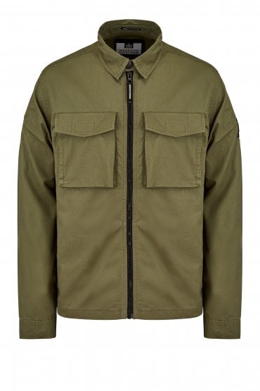 Pileggi Over-Shirt Jacket | Dark Khaki