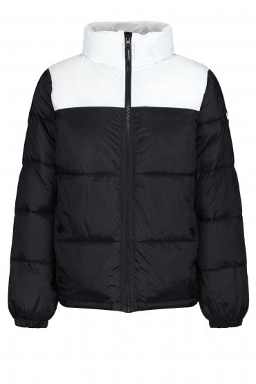 Rodriguez Puffer Jacket | Black & White