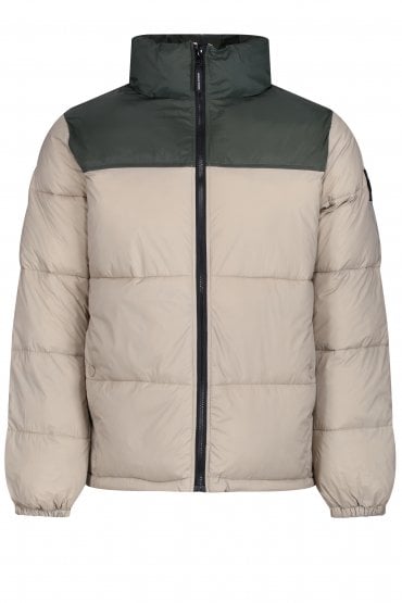Rodriguez Puffer Jacket | Stone/Olive