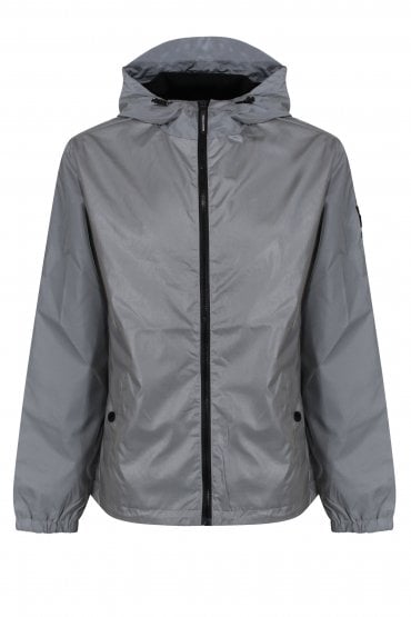 Salcedo Reflective Hooded Jacket | Silver Reflective