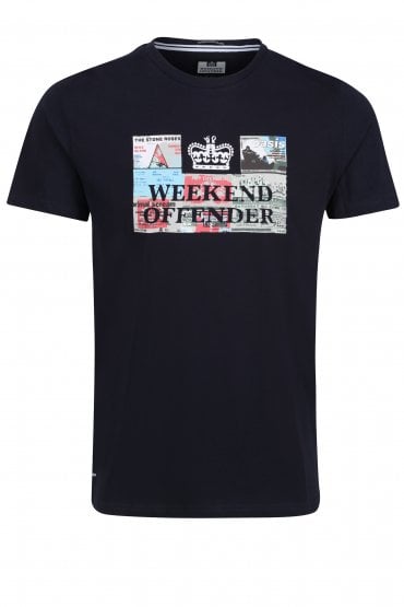 Tickets T-Shirt | Navy