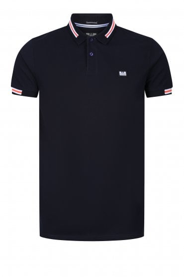 Tommy Tipped Polo Shirt | Navy 